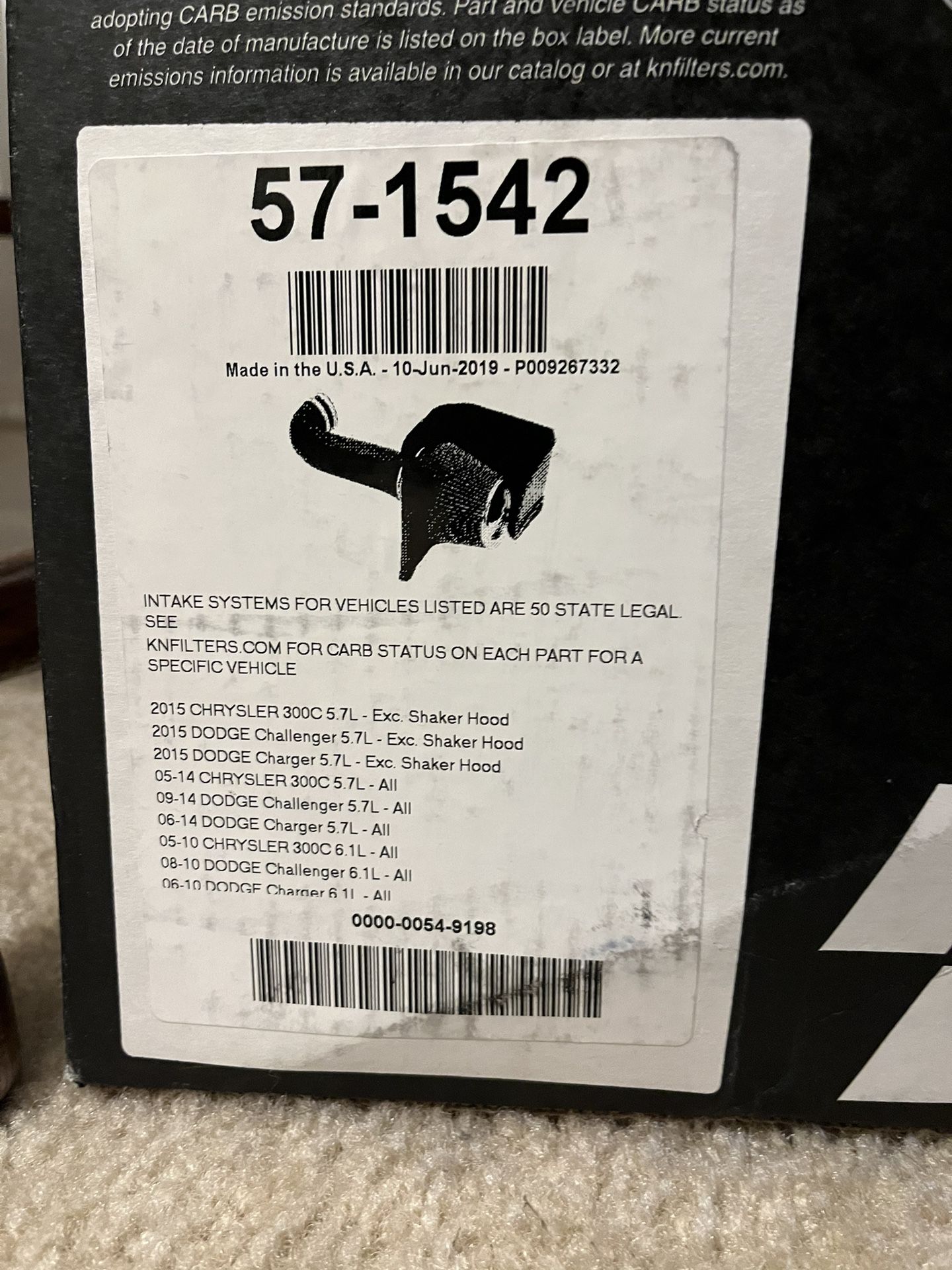 Air Filter For Charger (Parts Only)