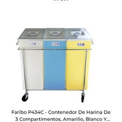 Contenedores/recipientes con ruedas, para condimentos