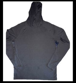 Size (M) COOFANDY Mens UPF 50+ Hoodie Shirts Long Sleeve Rash Guard Sun Protection Fishing Shirts Lightweight Quick Dry Hoodies