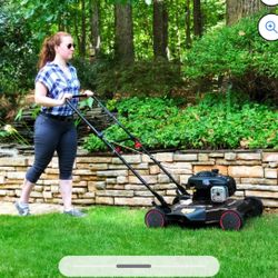 Cortadora Pasto Hyper Tough 20-inch 125cc Gas Push Mower with Briggs & Stratton Engine