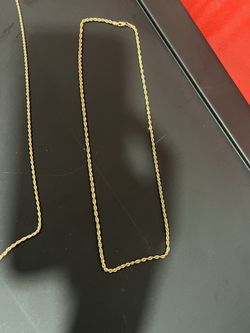 10kt Rope Chain