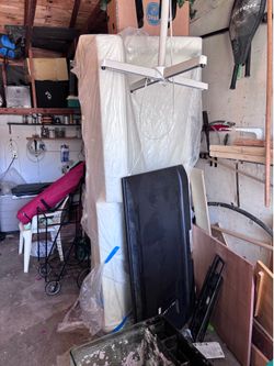 Free white sofa