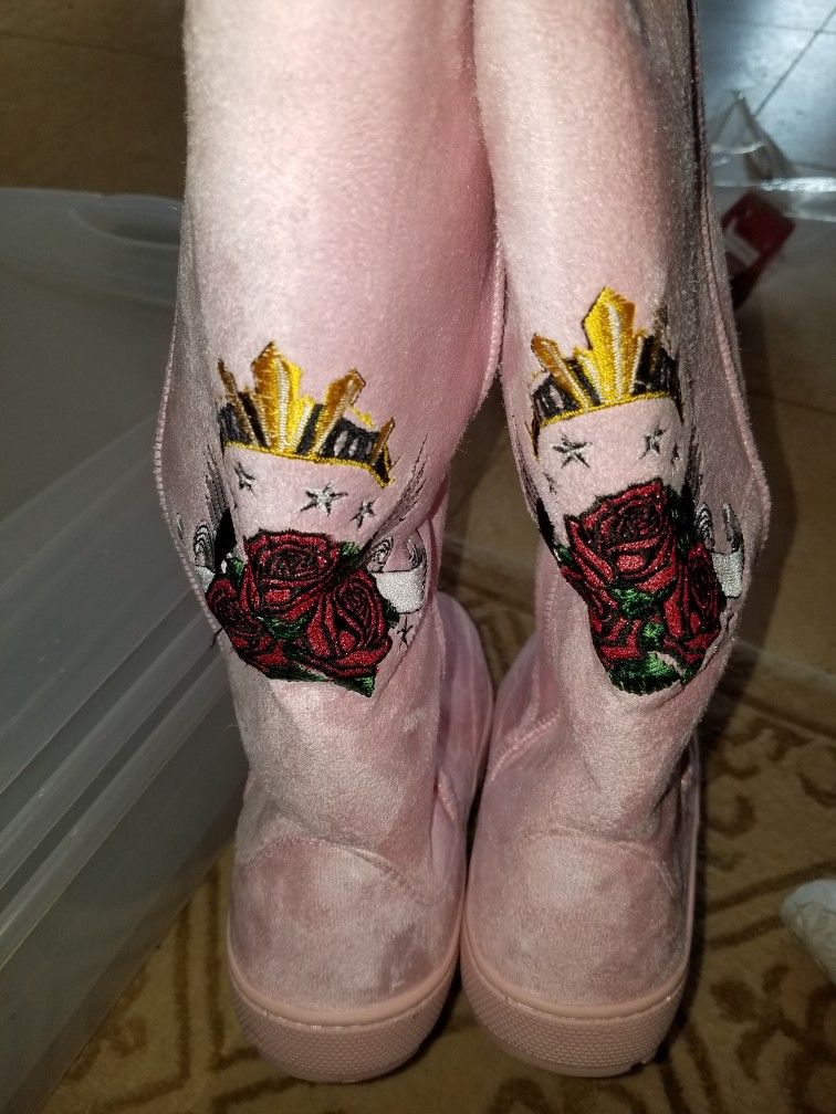 ED HARDY STYLE VINTAGE BOOTS