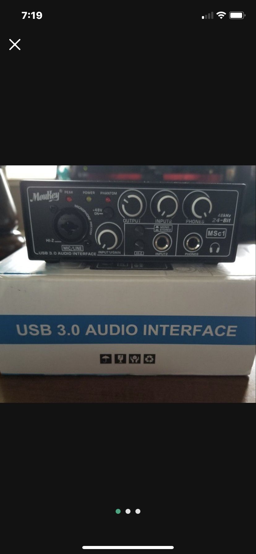 USB 3.0 Audio Interface