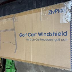 2004+ ZivPlay Golf Car Precedent Windshield Foldable