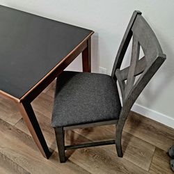 Table and 2 chairs