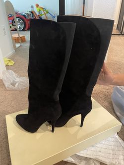 Knee High Heeled Boots