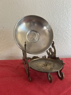 1964 KENNEDY HALF DOLLAR STERLING SILVER DISH/BOWL by B&M BALDWIN MILLER 761-54g