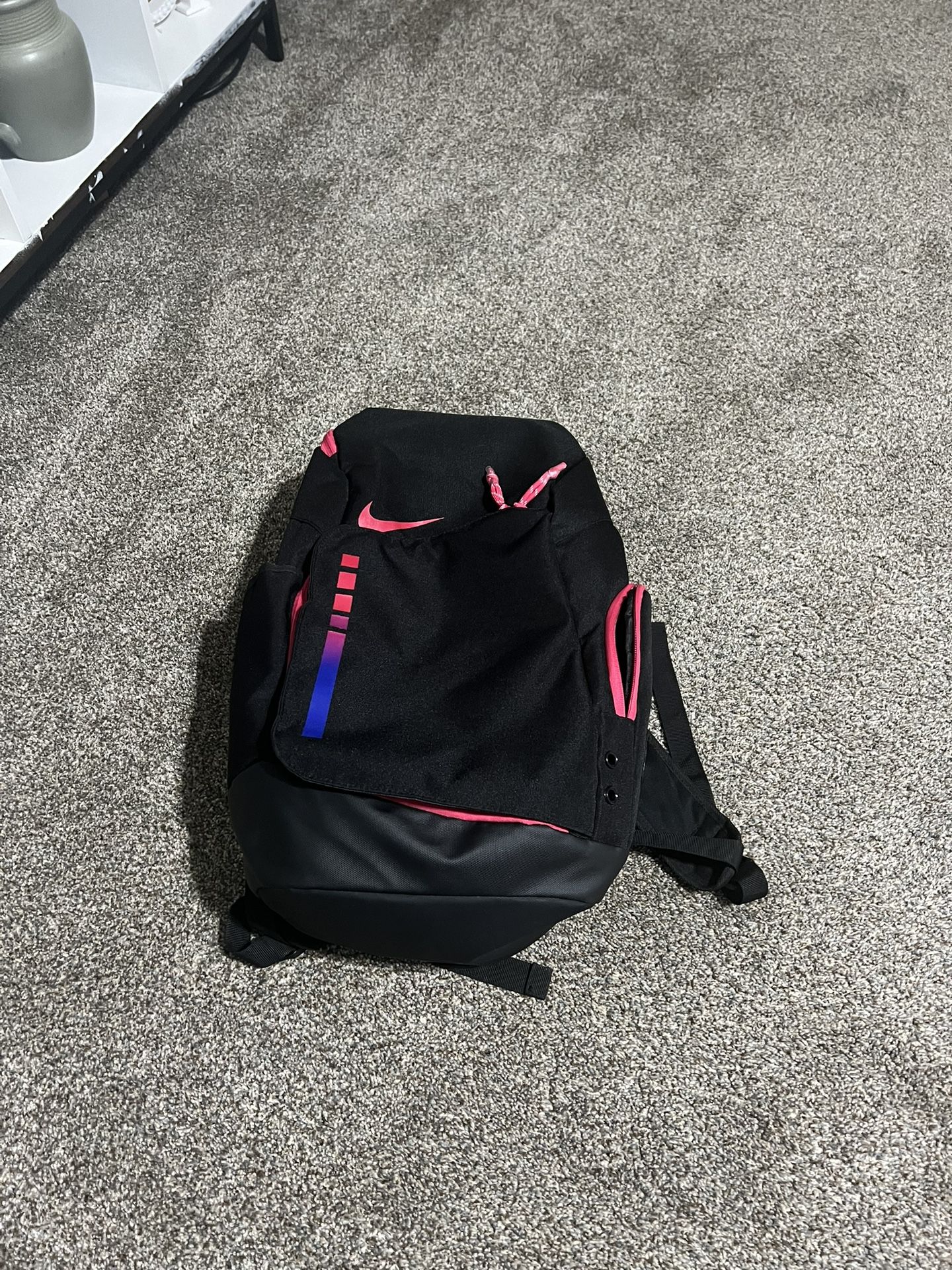 Nike Elite Bag (Pink And Black)