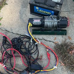 Winch And Battery 
