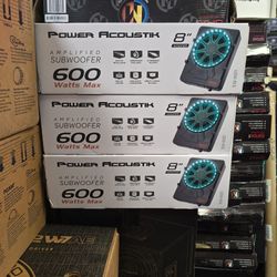 Power Acoustik 8 Inch All In One Subwoofer