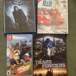 Switch Game And DVDs