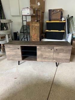 Large Mid Century Modern TV Stand