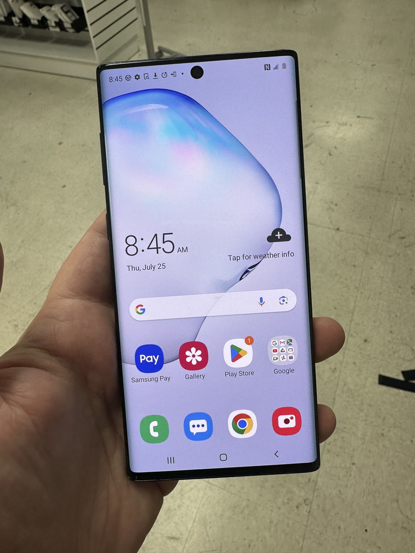 Galaxy Note 10 256gb Aura Black Unlocked $99.99 Down!