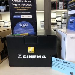 Nikon ZR Full Frame Cinema Camera