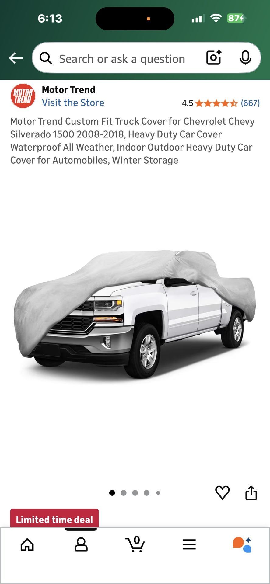 Custom Fit Truck Cover for Chevrolet Chevy Silverado