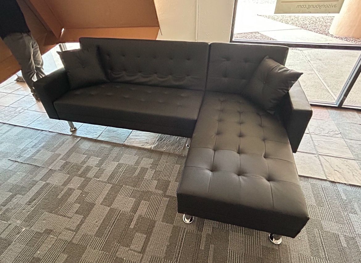 Black Sectional Couch