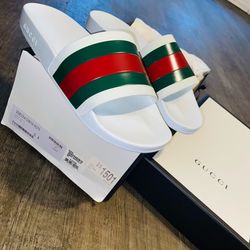 Gucci Great White Sandal Slide