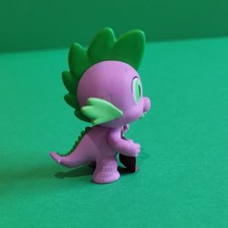 Funko Mystery Minis My Little Pony Power Ponies Spike Figure Purple Dragon