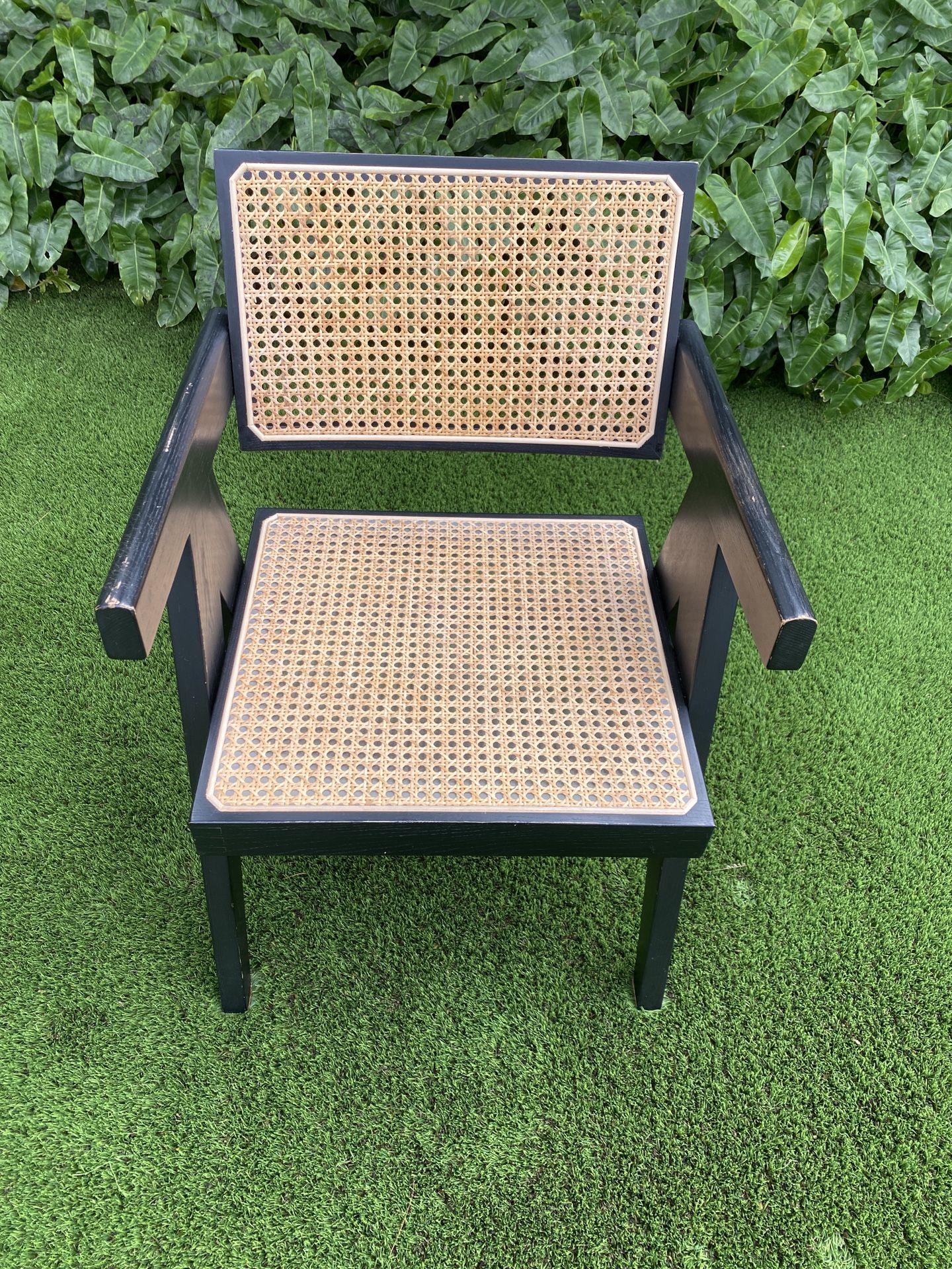 Teak & Cane Chair (#4)