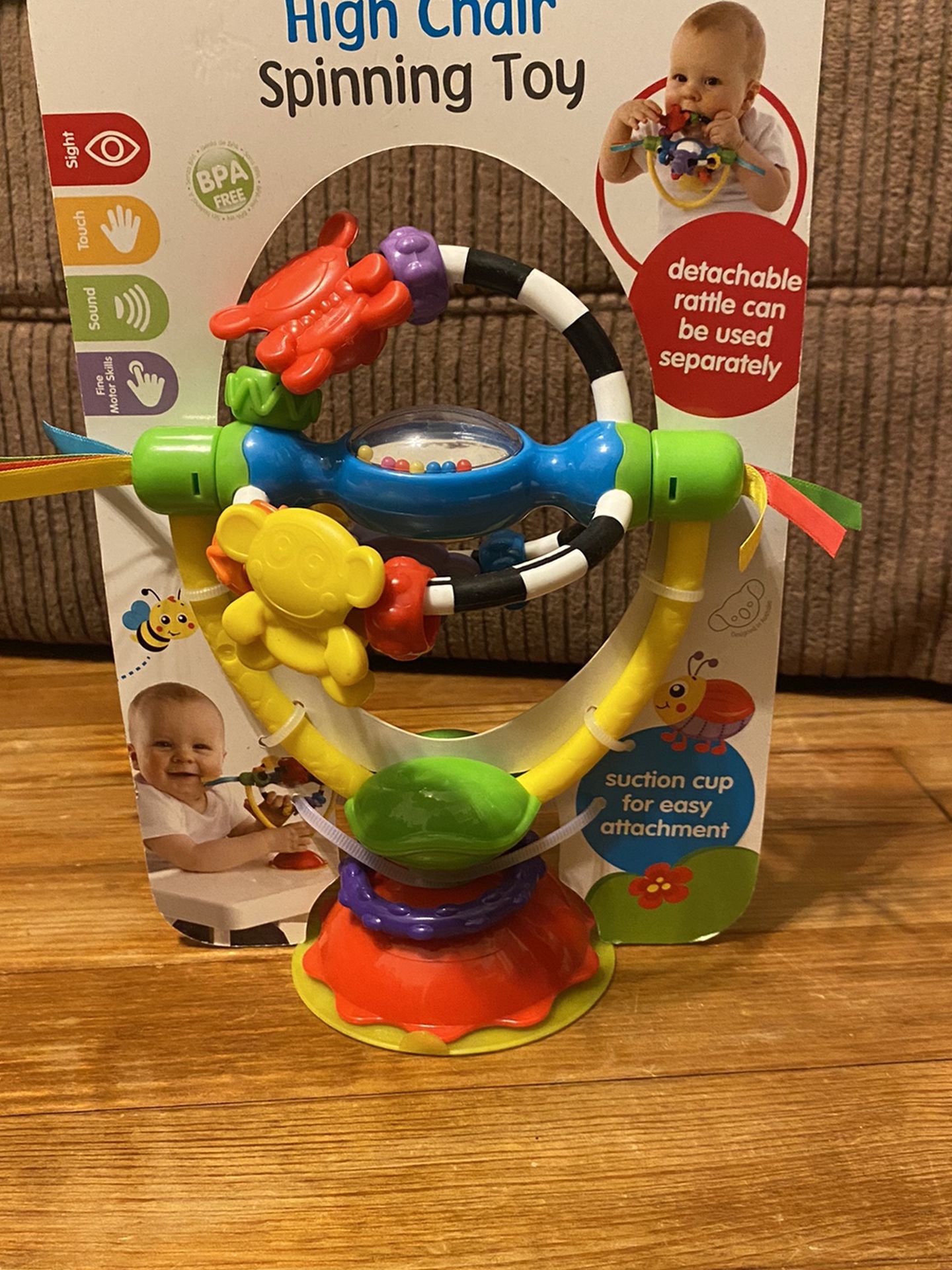 High Chair Spinning Baby Toy
