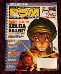 PlayStation Magazine PSM Issue 40 Dec 2000 Vol 4 Dark Cloud PS2