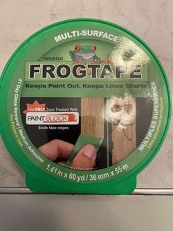 FrogTape Multi-Surface Painter's Tape (1.41 in x 60 yd / 36 mm x 55 m