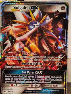 Large Pokemon card