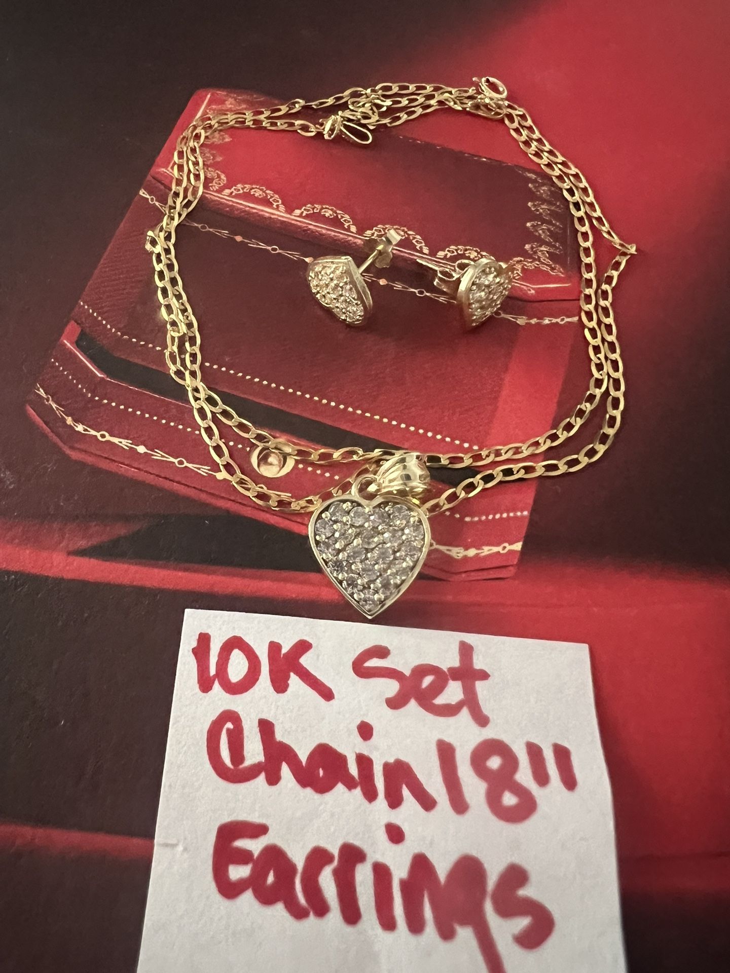 10K Solid Gold Set For Wedding