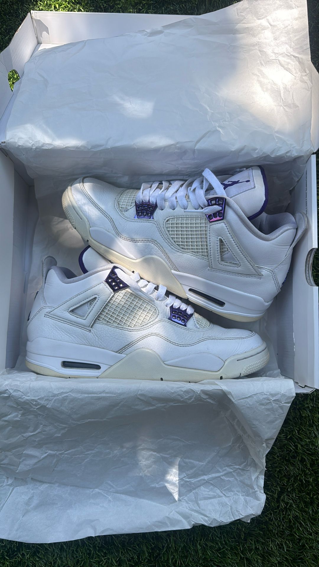 Jordan 4 “Mettalic”