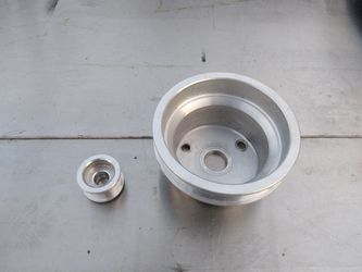 March Serpentine Power Pulley Set GM