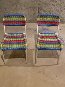 Two Kids Wired Chairs