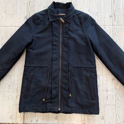 Sessun Chromakey Jacket Navy Womens Premium Outerwear Modern Designer