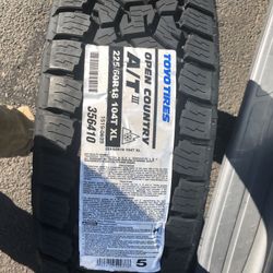 4x All Terrain Toyo Tires