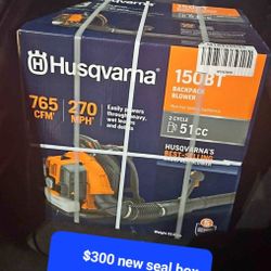 HUSQVARNA BACKPACK BLOWER NEW
SEAL