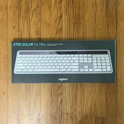 Logitech K750 Solar Keyboard for Mac – Brand New, Sealed Box