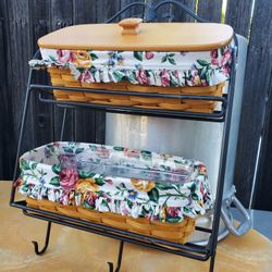 Two Longaberger Basket Sets