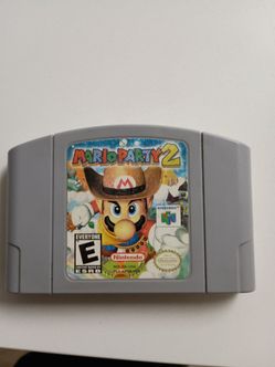 Nintendo 64 Mario party 2 ( authentic)