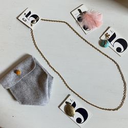 Brand New Necklace With Charms 