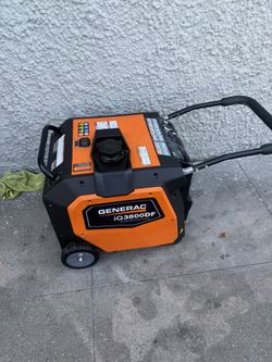 3800/3000-Watt Dual Fuel Inveter Generator, Fully Enclosed Case and Easy-To-Use Electric Start with Battery Included costumer return to Home Depot as 