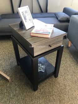 Chairside Table / End Table, Nightstand