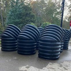 NEW HDPE Elbows 15" 45 Degree. 24 available! For storm drain