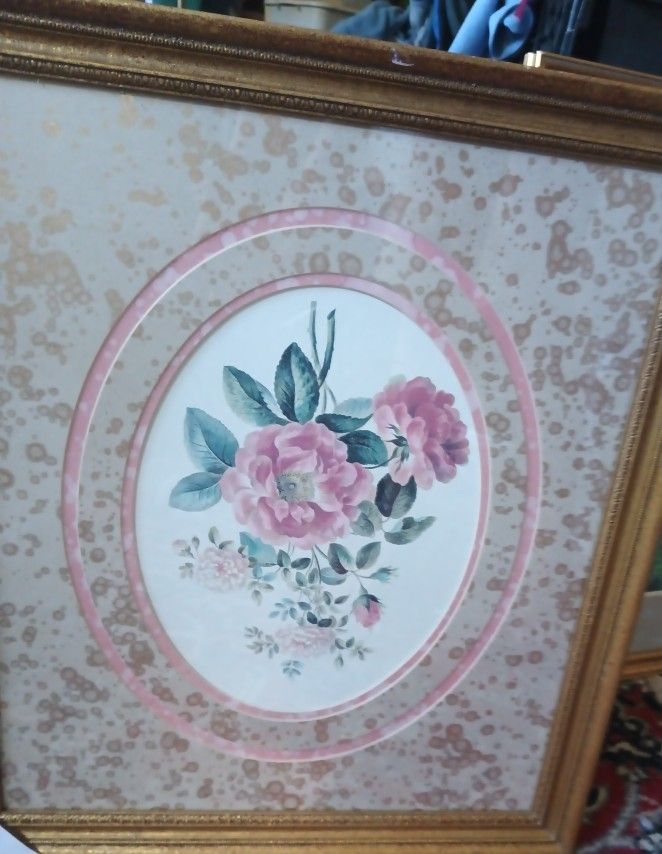 Roses Double Knot Framed Artwork