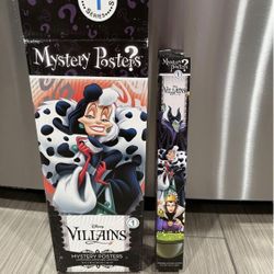 Disney Villain Mystery Poster