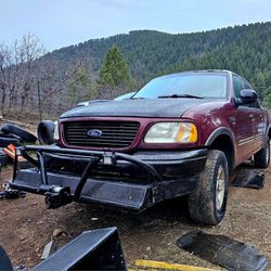 2003 Ford F-150, Ultimate Work Truck, With Dump Bed, Custom Tool Power Bumer 750w 120v Power For TOOLS And Storage, Winch