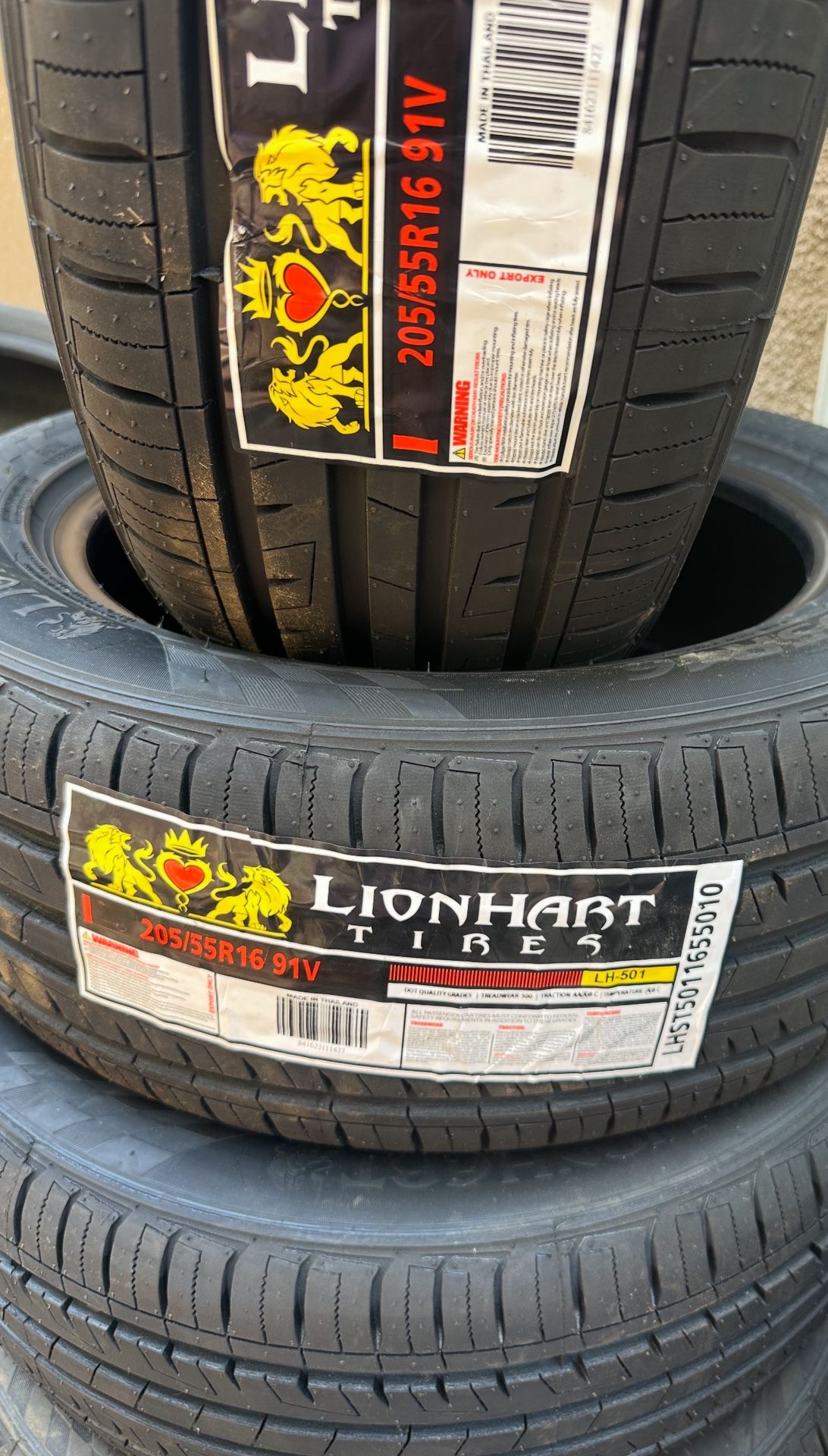 205/55/16. (91V) - Brand New TIRES (SET OF 4)