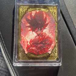Mr-005 Dragon Ball Z Gold Card Limited Edition