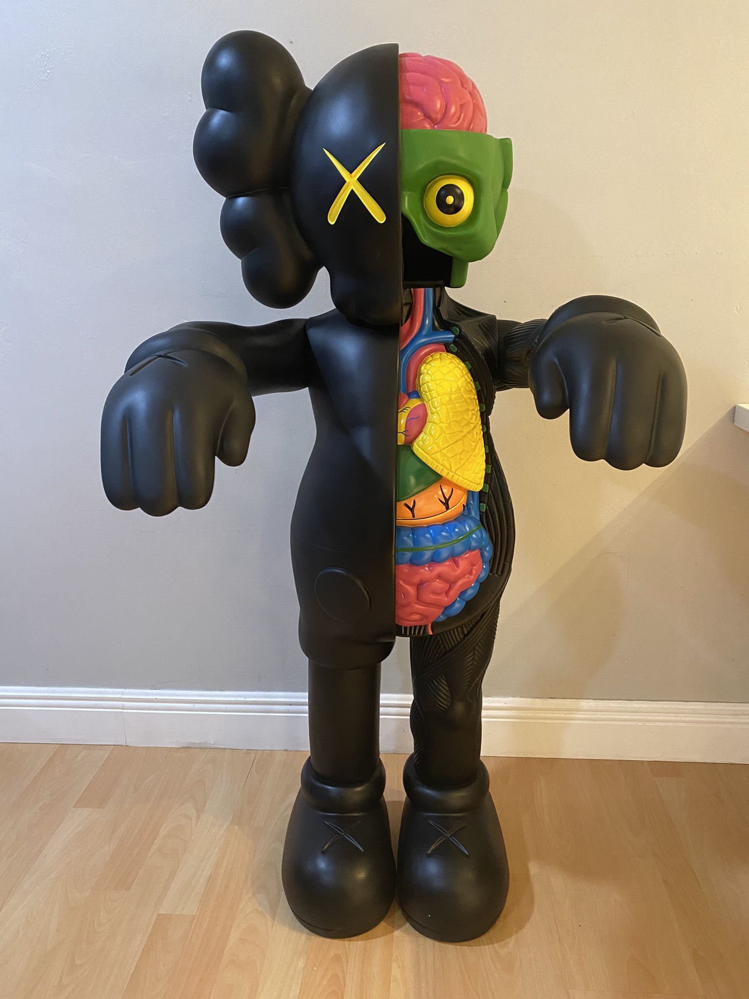 Kaws 4 Foot Companion/ Figure Flayed Open Edition for Sale in