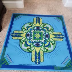 New g00d4u Neoprene Mahjong Mat with Rules (33" x 33"), No Creases American Mat, Anti-Slip & Noise Reduction Learning Mat, Mahjong Mats Gi