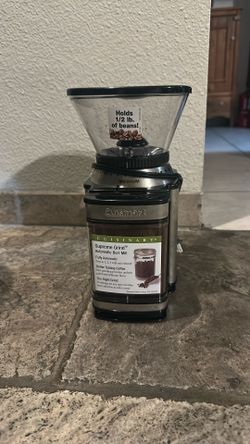 Cuisinart Supreme  Grind Automatic Burr Mill Used Once While On Vacation Told A Half A Pound Of Beans Paid 75 Selling For $40